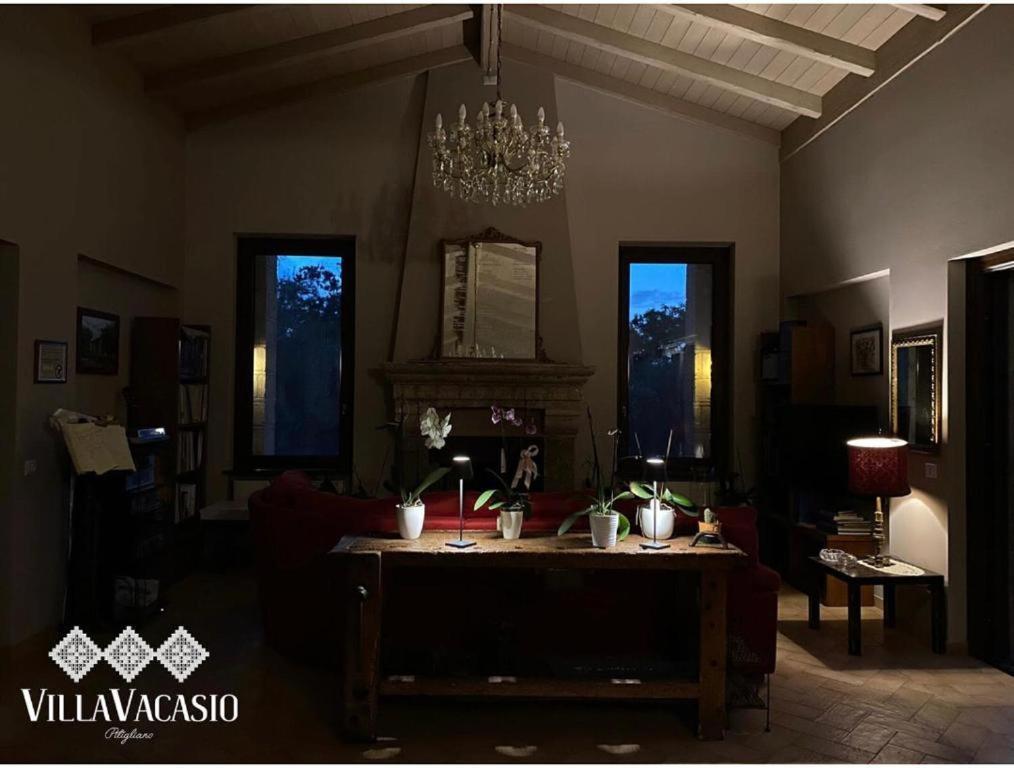 Agriturismo Eco-Bio Villa Vacasio 皮蒂利亚诺 外观 照片