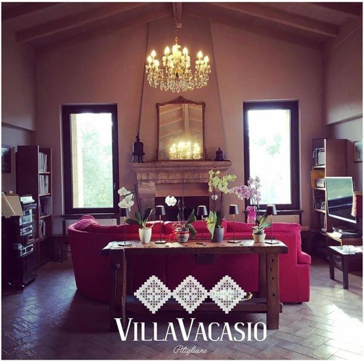 Agriturismo Eco-Bio Villa Vacasio 皮蒂利亚诺 外观 照片
