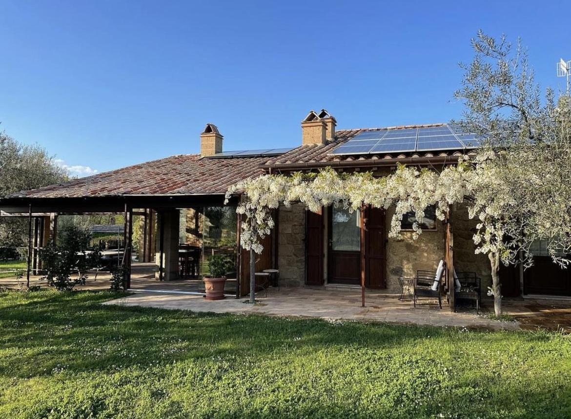 Agriturismo Eco-Bio Villa Vacasio 皮蒂利亚诺 外观 照片